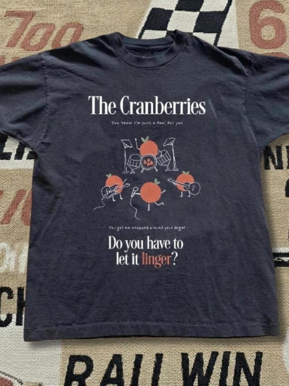 Gildan Black The Cranberries 'Do You Have to Let It Linger?' Graphic Tee